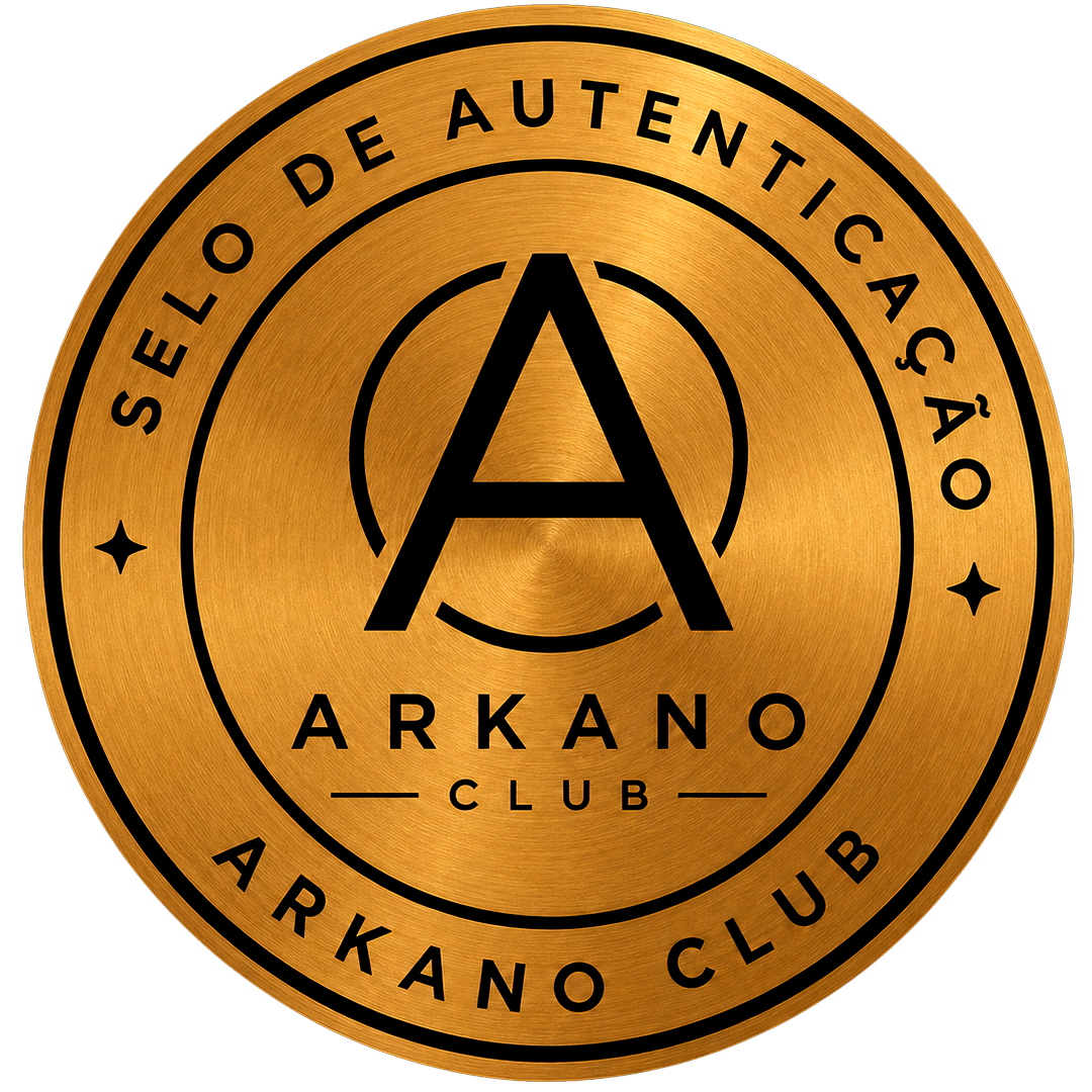 Selo de Autenticação Arkano Club, produto 100% original