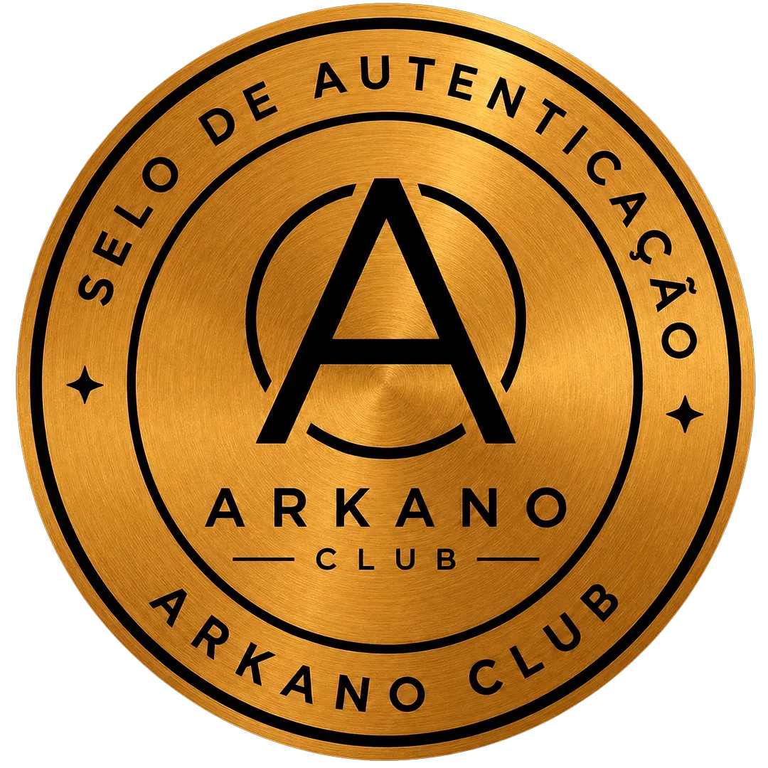 Selo de Autenticação Arkano Club, produto 100% original