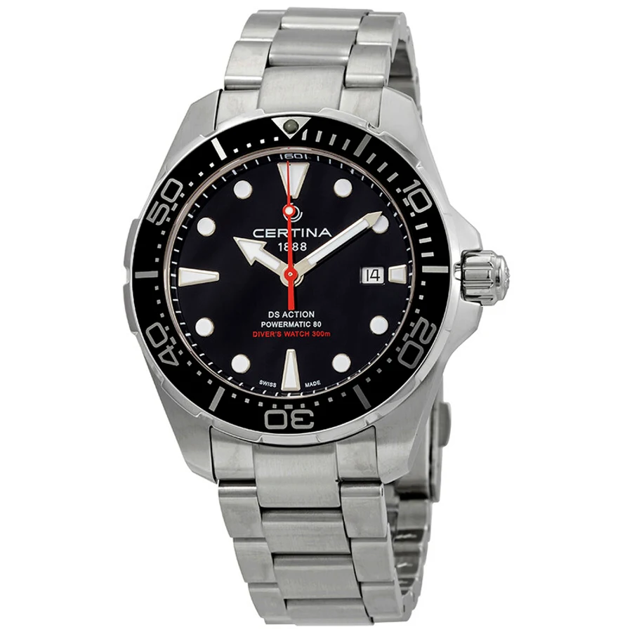 Certina DS Action Diver Preto