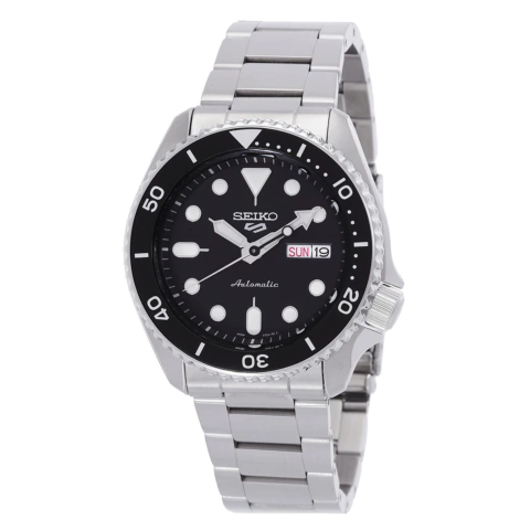 Seiko 5 Sports Black